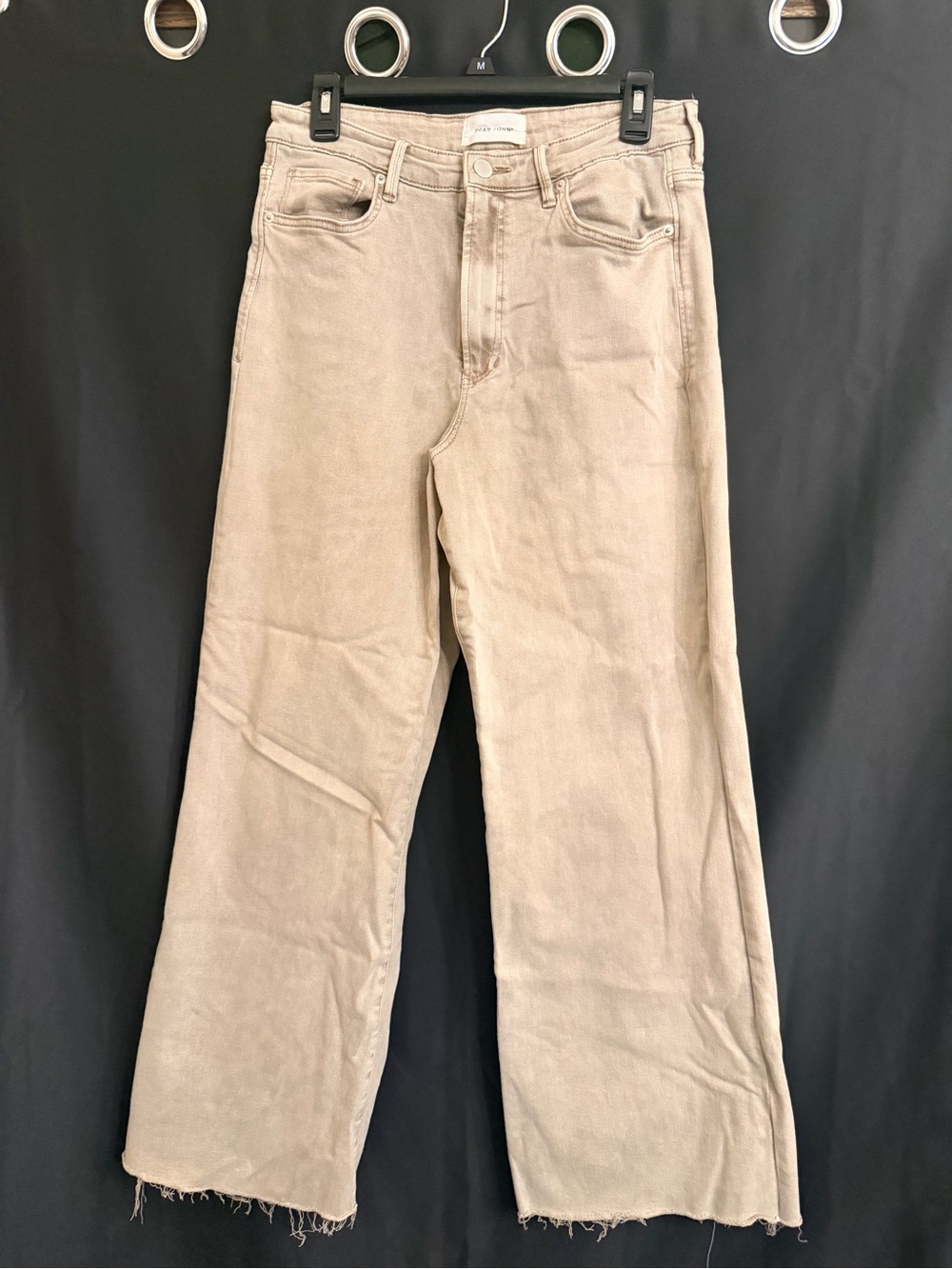 Dear John Women’s Wide-Leg Pants in Beige Size 30